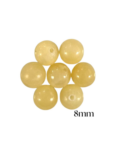 PERLES CALCITE JAUNE