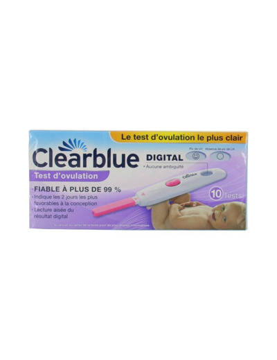 Test D'ovulation Digital 10 tests Clear Blue