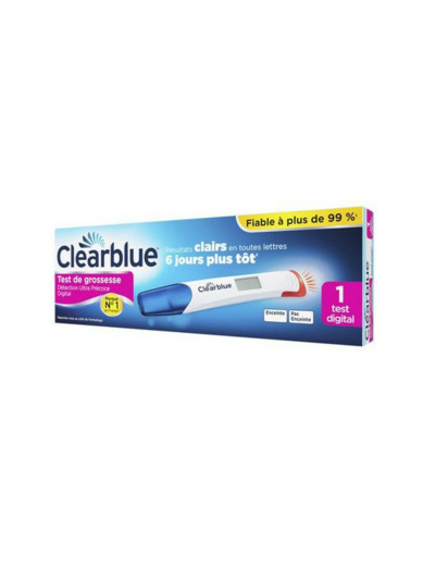 Test de grossesse ultra précoce x1 Clear Blue