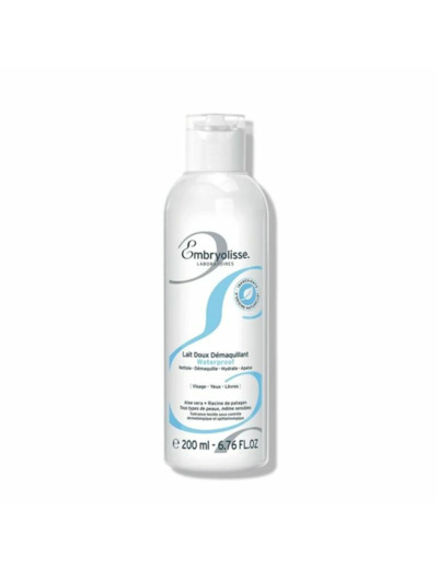 Lait Doux Démaquillant Waterproof 200ml Les Nettoyants & Demaquillants Embryolisse