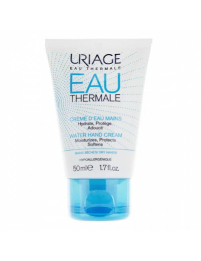 Creme D'eau Mains Seches 50ml Eau thermale et Hydratation Uriage