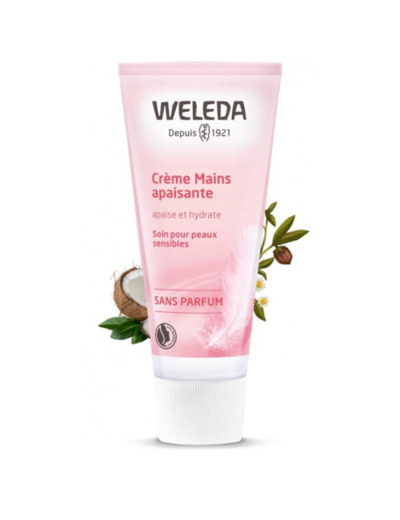 Crème Mains Apaisante 50ml Peaux Irritées Weleda