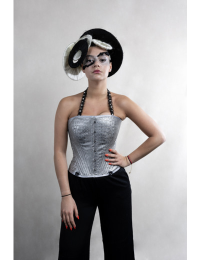 Corset argent