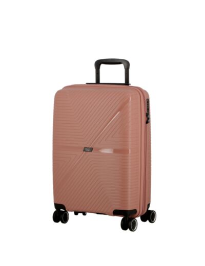 Jump Pulsar Valise Cabine 55cm 4 Roues Extensible Rose pâle