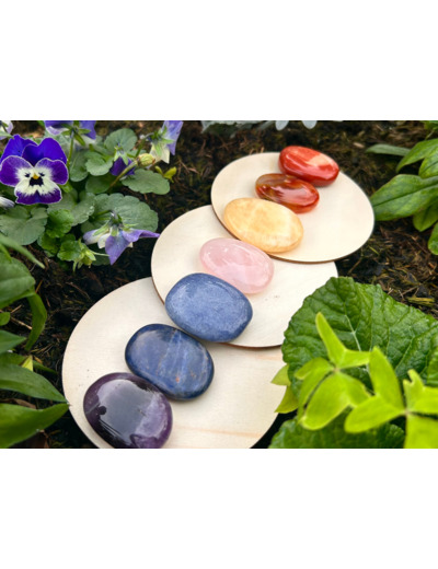 KIT GALETS 7 CHAKRAS