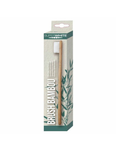 Brosse A Dents En Bambou Superwhite