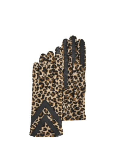 Isotoner Gants Femme Polaire Tactiles Pour Femme Léopard