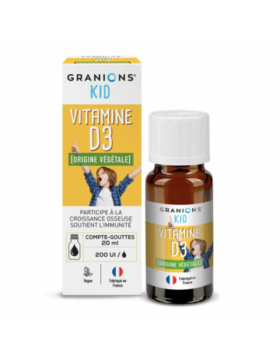 GRANIONS KID VITAMINE D3 200UI