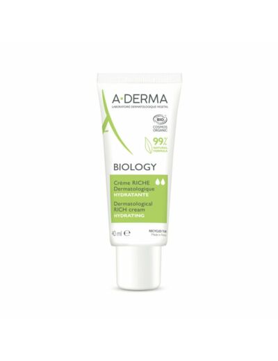 A-DERMA BIOLOGY CR RICH DERMA TB40ML