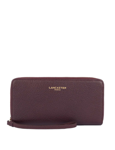 Lancaster Dune Portefeuille et Compagnon 129-18 Bordeaux Foncé