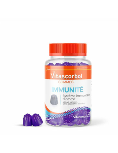 Immunité 50 gommes Vitascorbol