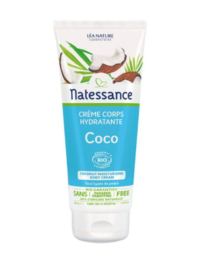 Creme Corps Hydratante 200ml Coco Natessance