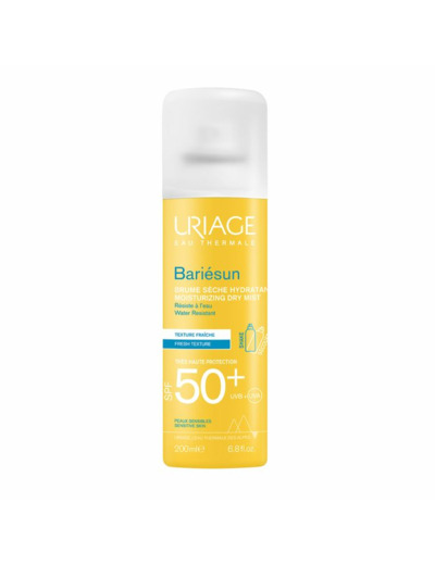 Brume Seche Spf50+ Peaux Sensibles 200 ml Bariésun Uriage