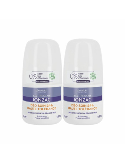 JONZAC DUO DEO SOIN 2X50ML