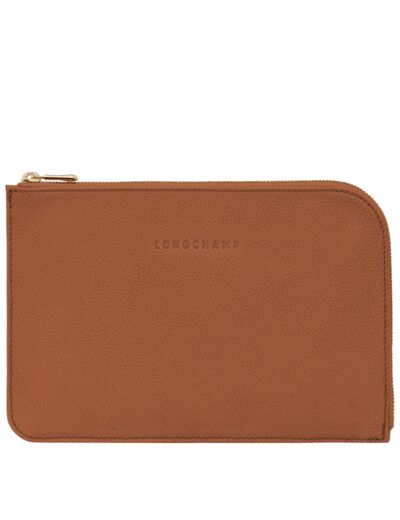 Longchamp Le Foulonné Pochette Caramel