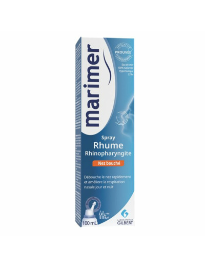 Spray Nasal Rhume Rhinopharyngite 100ml Marimer