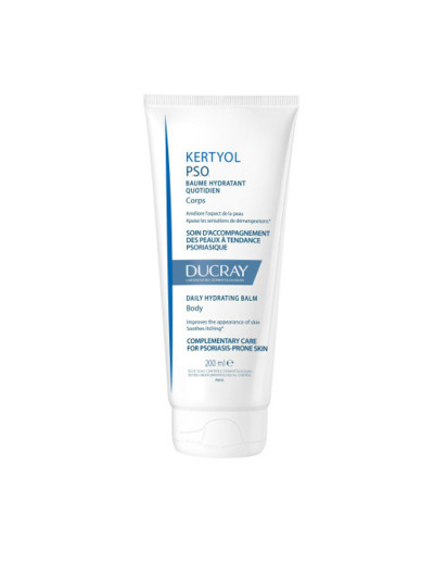 Baume Hydratant Quotidien 200ml Kertyol P.S.O Peaux Psoriasiques Ducray