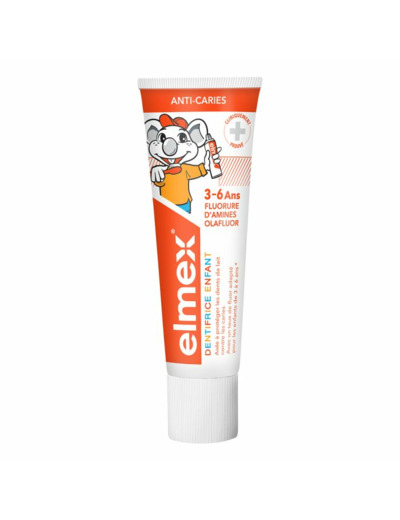 ELMEX DENT ENF 3-6ANS TB 50ML