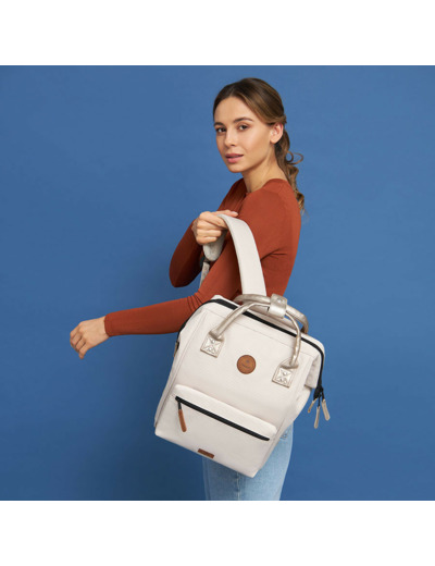 Cabaïa Medium Alger Sac à Dos 13" Blanc