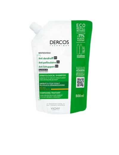 VICHY SHP A-PELLICUL CHX SECS RECH 500ML