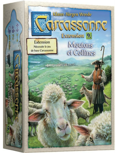 Carcassonne ext moutons et collines