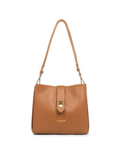 Lancaster Top Double Sac Seau 470-62 Camel In Orange