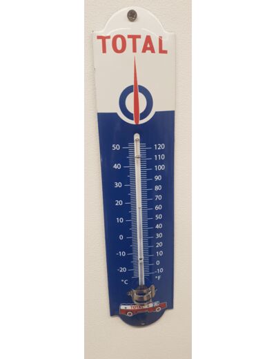 Thermomètre émaillé Total