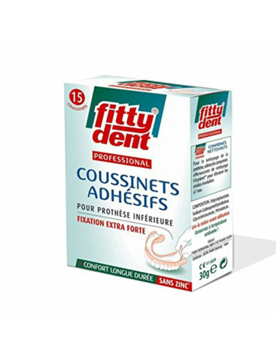 FITTYDENT PROFESS COUSS ADHES S/ZINC 15