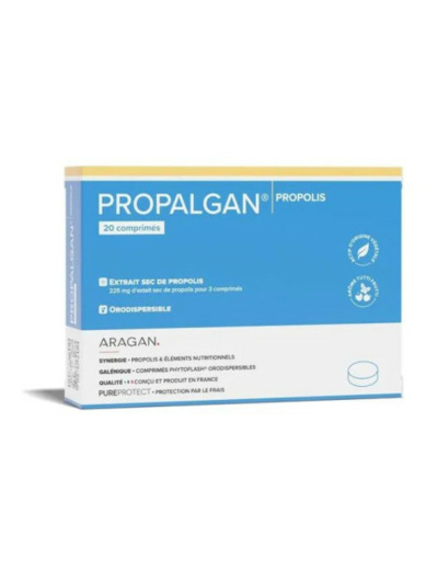 Propalgan Propolis 20 Comprimes 70 mg Aragan