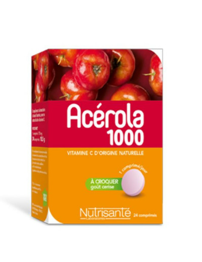 Acérola 1000 60 comprimés Nutrisante