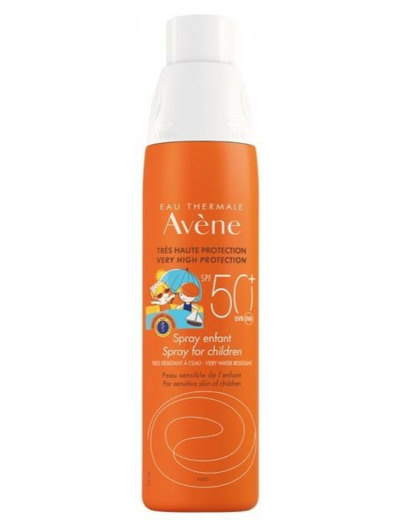 Spray Enfant Spf50+ Peaux Sensibles 200ml Solaire Avène