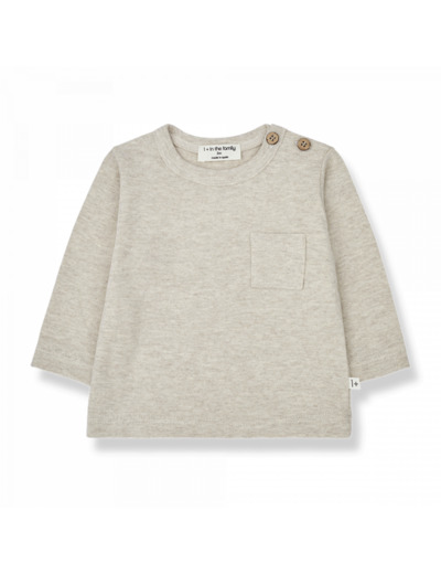 T-shirt manches longues beige Oriol