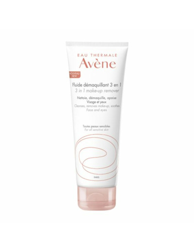 AVENE FLUIDE DEMAQUILLANT 3EN1 FL200ML