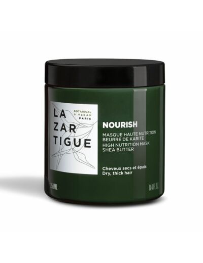 Masque haute nutrition 250ml Nourish Lazartigue