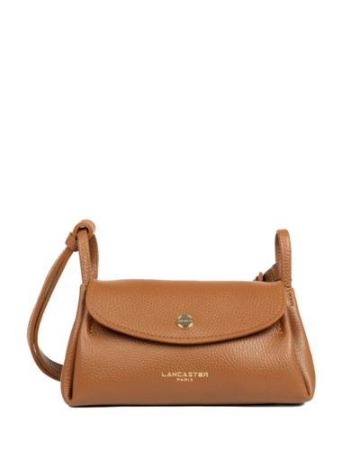 Lancaster Accordéon Double Petit Sac Trotteur 470-87 Camel-In-Orange