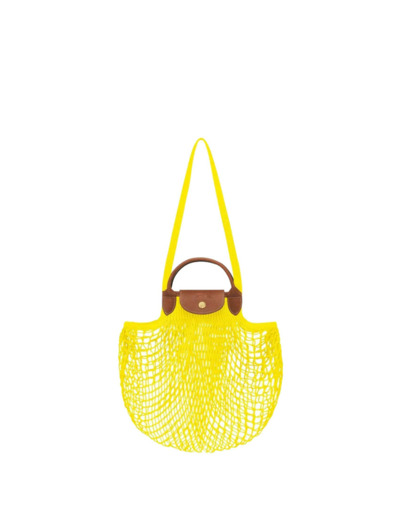 Longchamp Le Pliage Filet Sac Porté Travers L Citron