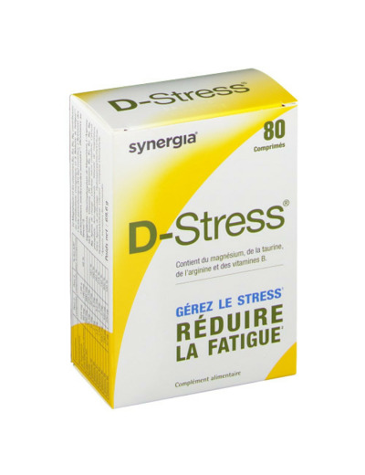 D Stress 80 Comprimes Synergia