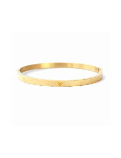 Bracelet à personnaliser gravé coeur