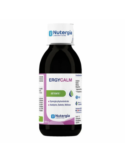 Ergycalm 250 ml Détente Nutergia