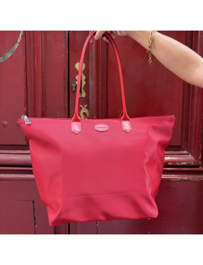 Céleste Cabas Mac douglas en Nylon Rouge NY24 M