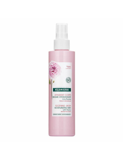 Brume Hydratante 200ml Pivoine Klorane