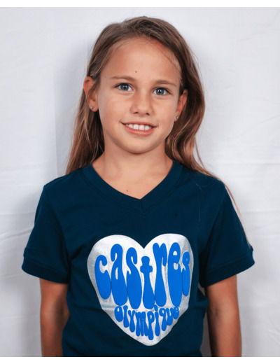 T-SHIRT COEUR JUNIOR