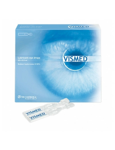 VISMED GTT OCUL LUBR UNID20  T