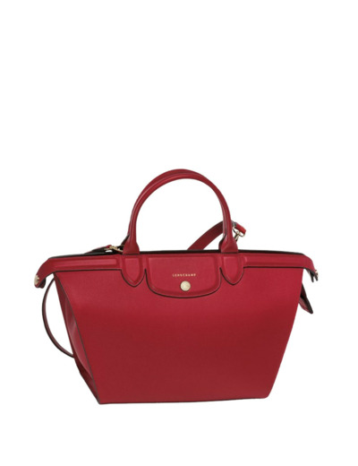 Longchamp Le Pliage Héritage Sac Porté Main Carmin