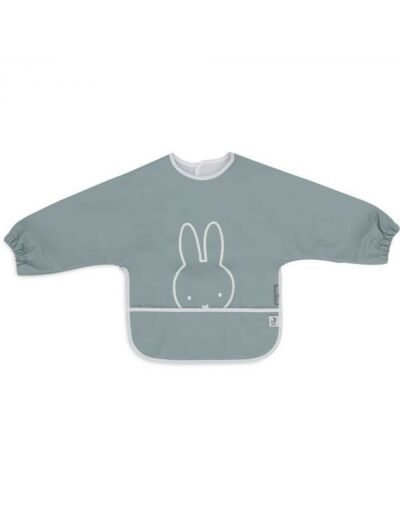 Bavoir manches Miffy Sea green