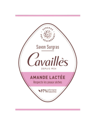 CAVAILLES SAVON AMANDE 100G