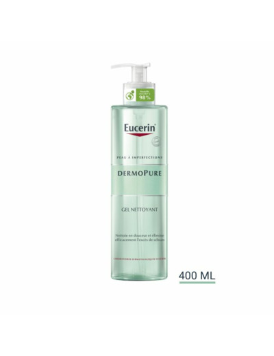 EUCERIN DERMOPURE GEL NETTOYANT FL400ML