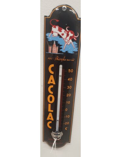 Thermomètre émaillé Cacolac