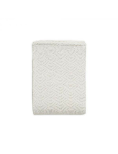 Couverture 75x100cm river knit crème