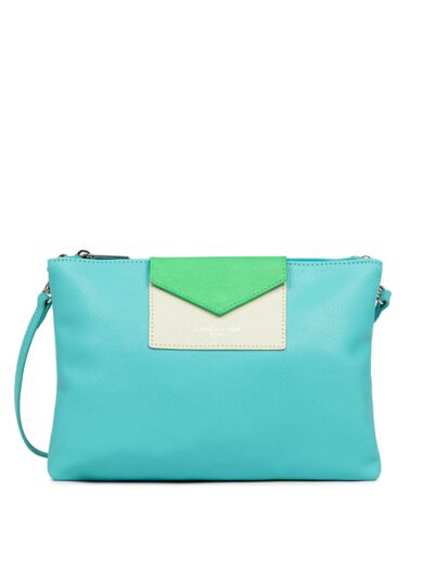 Lancaster Maya Sac Pochette 517-27 Lagon Ivoire Vert Eco